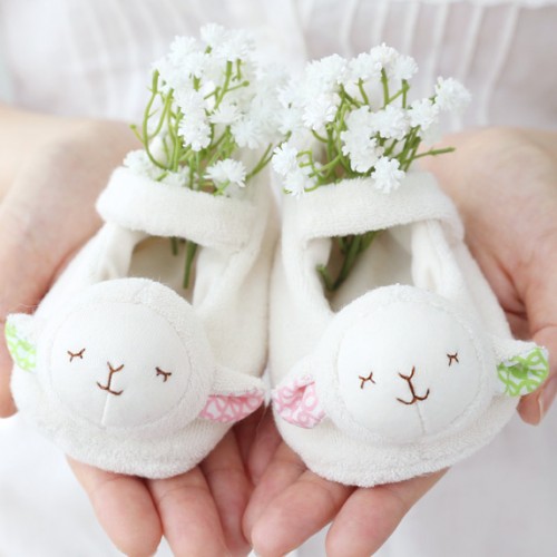 오가닉 아기양 레미 아기 신발 만들기 태교바느질 DIY