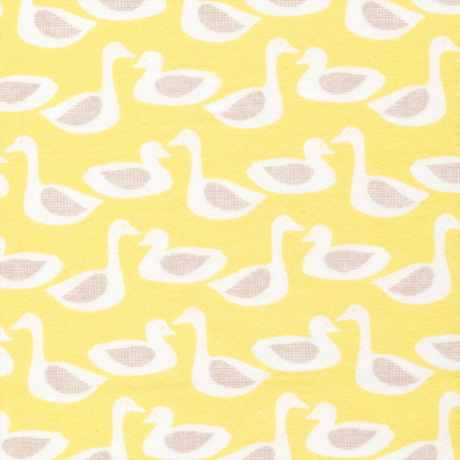 오가닉 클라우드 나인 원단 -(Cloud9 Fabrics) Duck | Yellow  (1/4Yd)