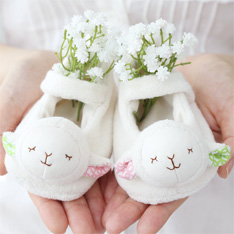 오가닉 아기양 레미 아기 신발 만들기 태교바느질 DIY